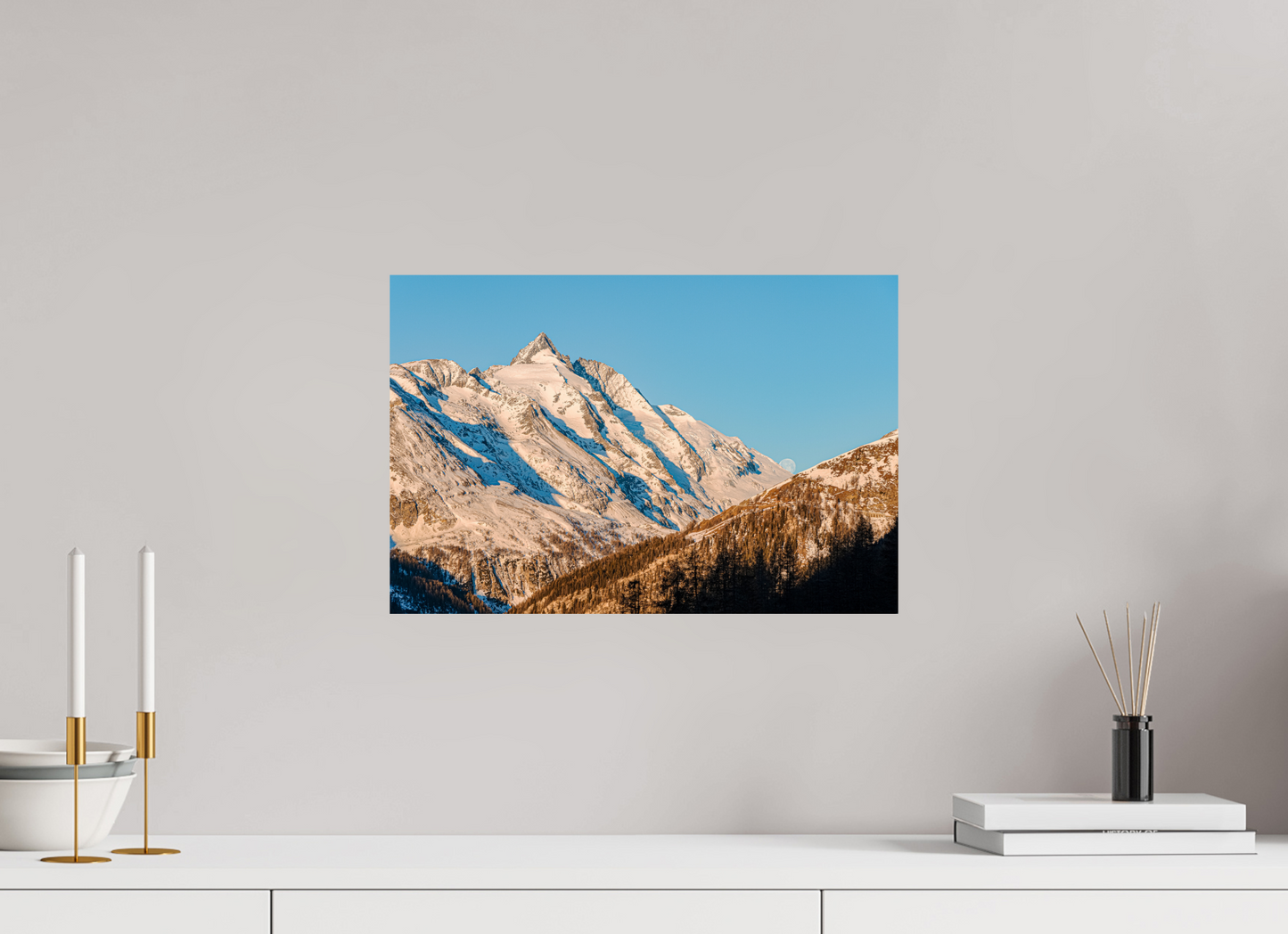 Großglockner bei Sonnenaufgang