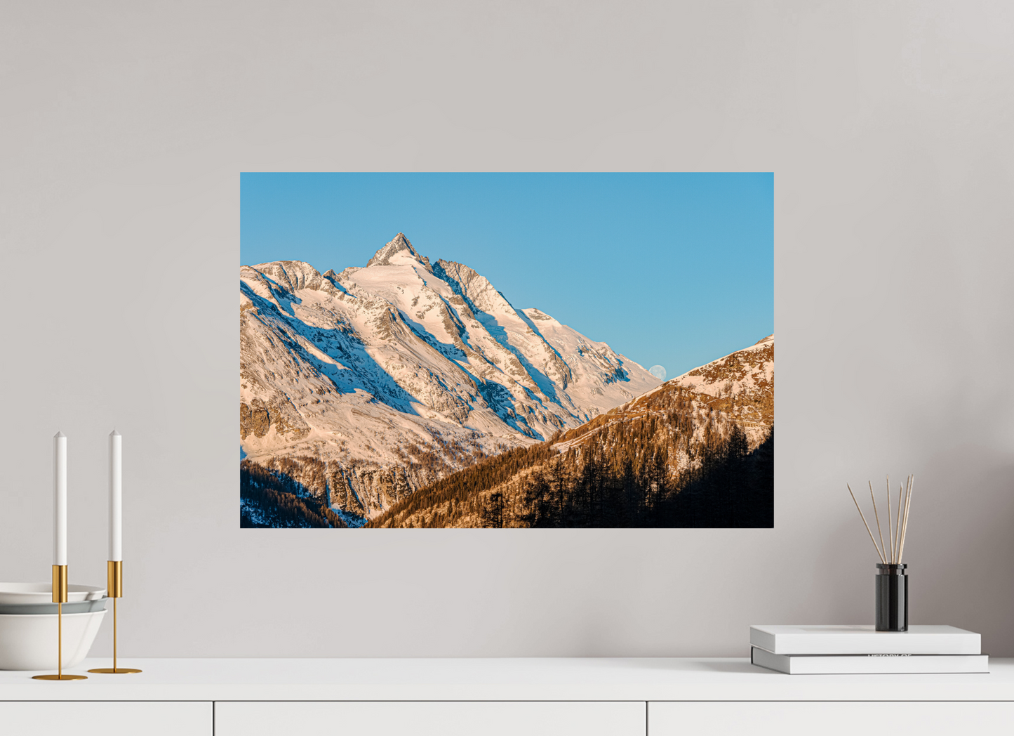 Großglockner bei Sonnenaufgang