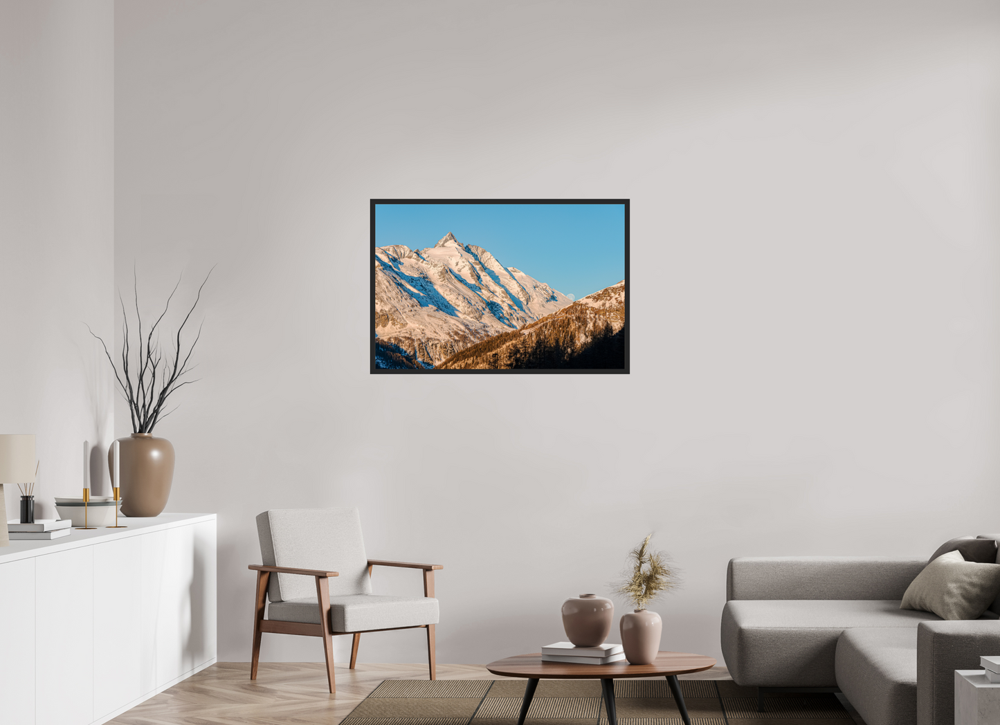 Großglockner bei Sonnenaufgang